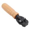 Adjustable Hand Vise Wooden Handle Non Slip Metal Forming Drawing Tool for Jewelry Grinding Engraving