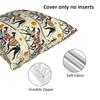 Sighthound Greyhound Whippet Lurcher Square Pillowcase Cushion Cover Pillow Case Throw Pillow Cover for Home Bedroom Car