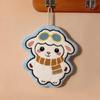 Hanging Cartoon Sheep Hand Towel Soft Coral Fleece Non Shedding Skin Friendly Absorbent for Home Bathroom Kitchen