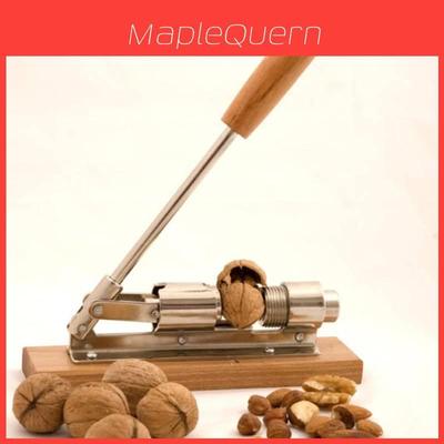 Mechanical Walnut Cracker With Stainless Steel Construction For Nut Breaking And Food Prep