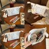 Miffy Bunny Pencil Case With Large Capacity For Girls School Supplies And Makeup Storage