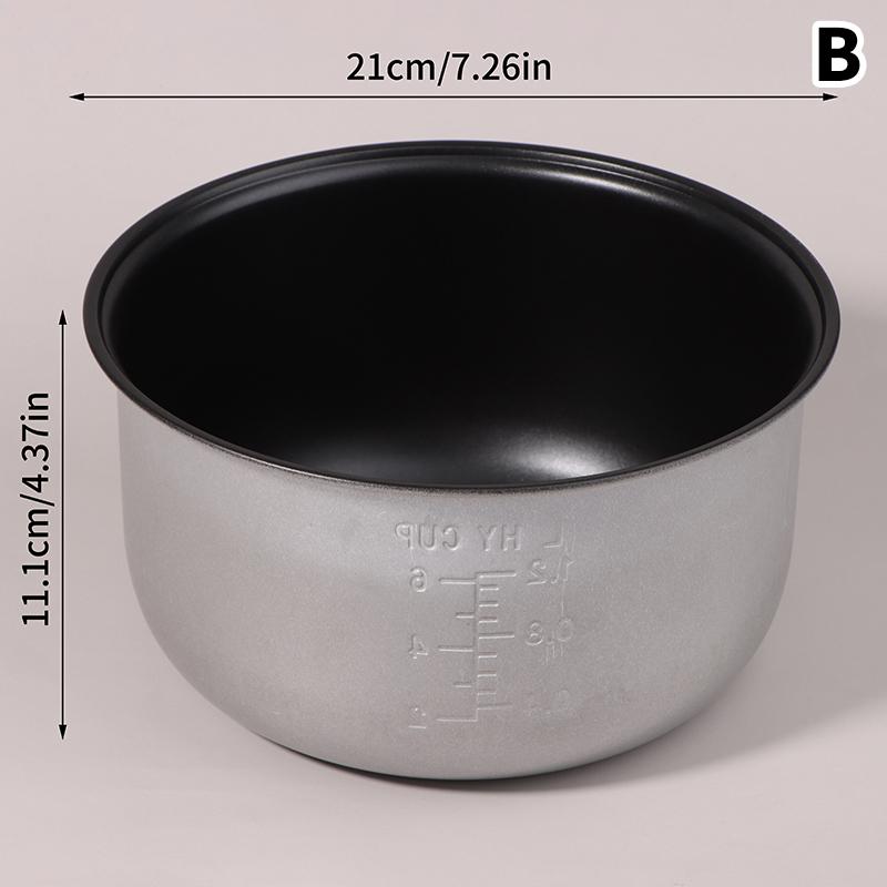 Electric Pressure Cooker Liner 2/3L Non-Stick Rice Pot Gall Inner Accessories Cooker Parts