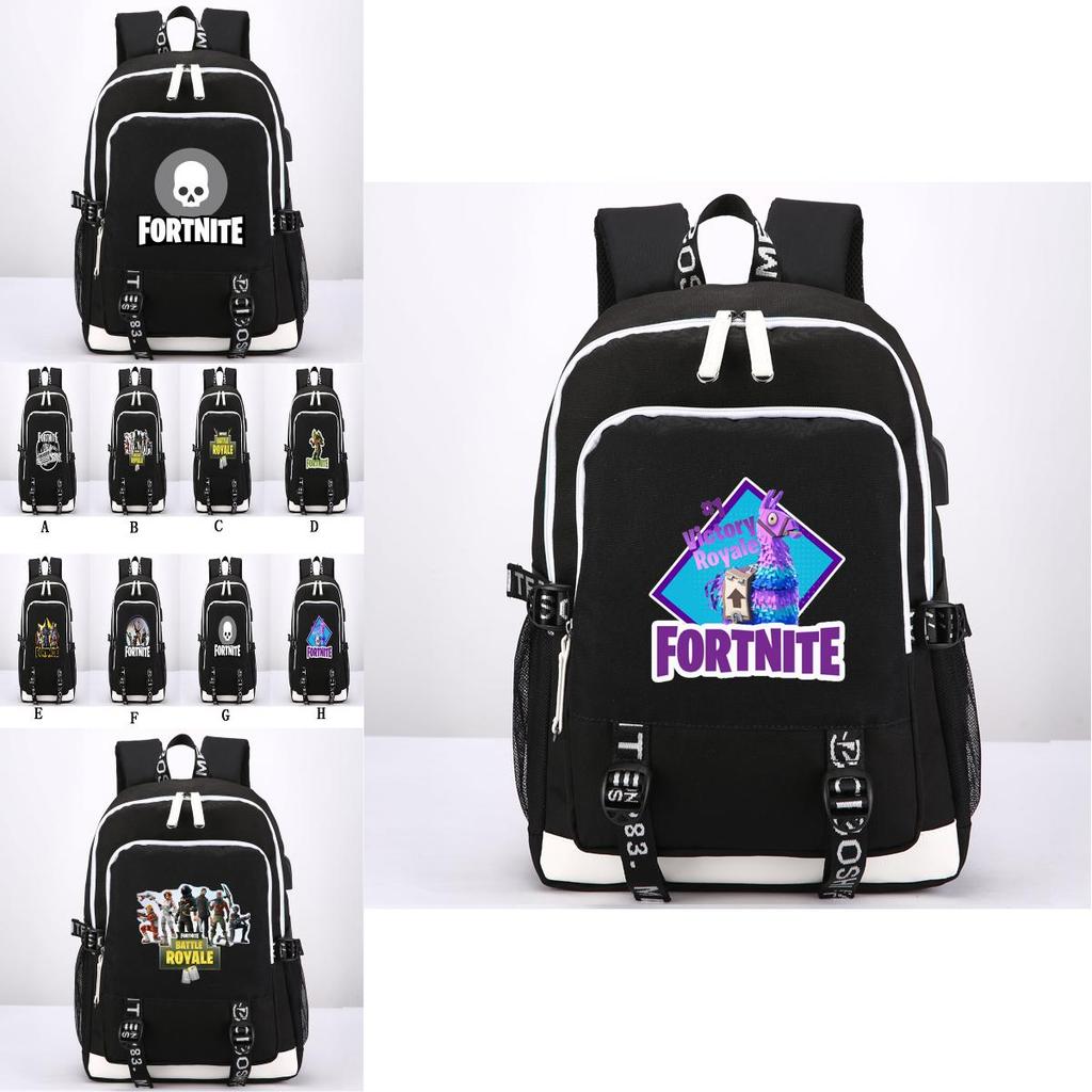 Game Fortnite Ps4 Backpack Book Bag Anime Shoulder Bags Men Women Bags Travel