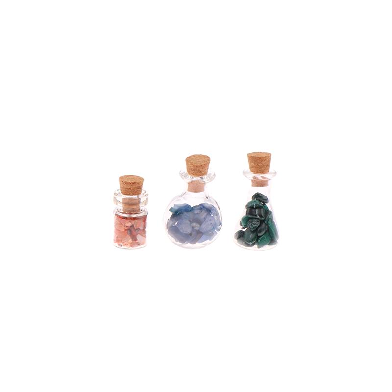 Dollhouse Wizarding World Scene Ornament Vintage Mini Magic Bottle Wand Model Dollhouse Retro Decoration Micro Scene Accessories