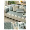 Summer Sleeping Mat Sofa Cushion Cooling Mat for Summer Popular Solid Wood Leather Sofa Cover Slipcover Full Covered Cushion