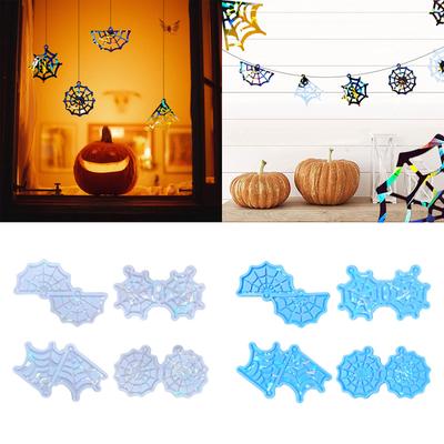 Spiderweb Silicone Mold Holographic Resin Mold DIY Keychain Jewelry Earring Pendant Tool Craft Making Supplies