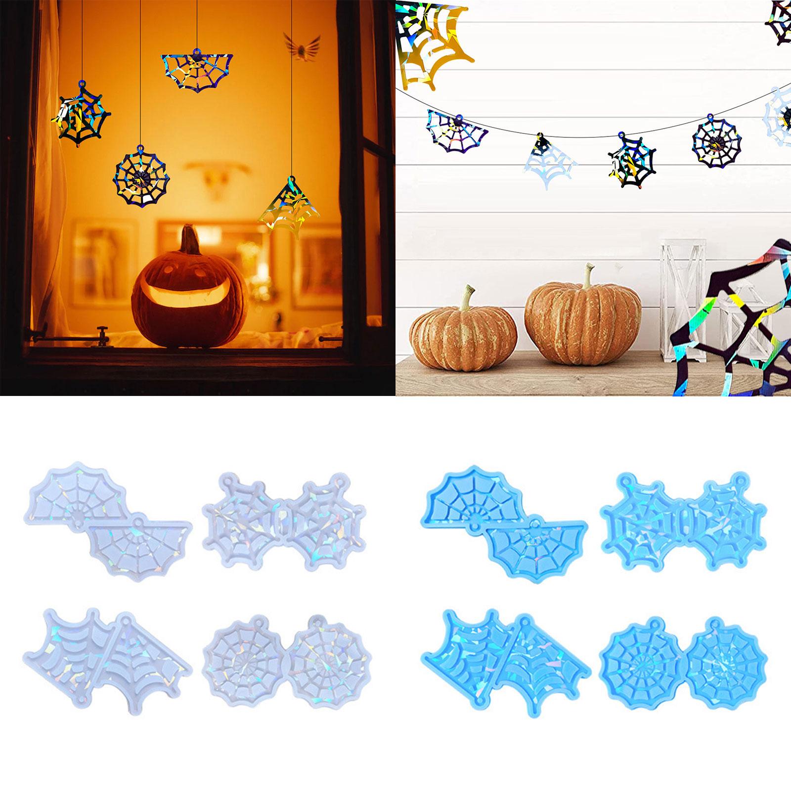 

Spiderweb Silicone Mold Holographic Resin Mold DIY Keychain Jewelry Earring Pendant Tool Craft Making Supplies 1 синій