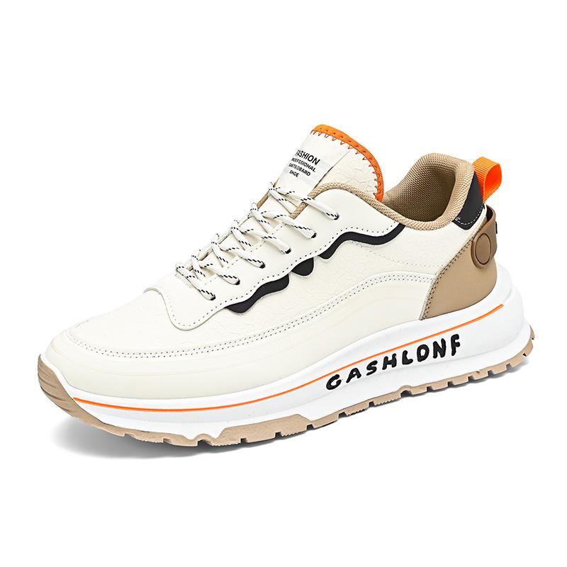 Autumn New Classic Men's Sneakers Thick Sole Increase Soft Sole Anti-slip Basketball Shoes Outdoor Casual Running Minimum Shoes