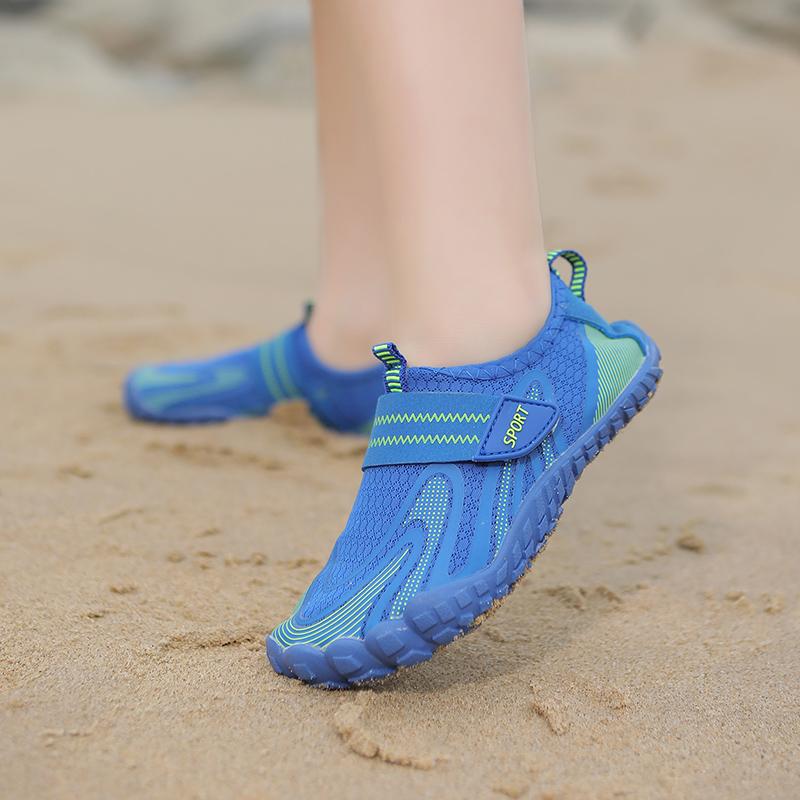 Kid's Quick Dry Water Shoes Boys Girls Barefoot Beach Wading Shoes Breathable Child Swimming Aqua Shoes