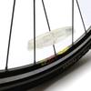 Unterhaltung Fahrradrad Reflektor Reflektierende Halterung Klemme Warnung Fahrradspeiche Reflektierendes Blatt