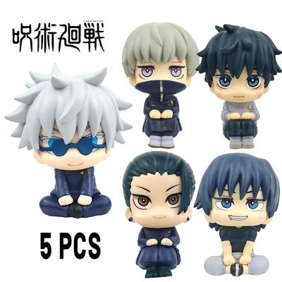 Jujutsu Kaisen Anime Figures Geto Suguru Gojo Satoru Doll Fushiguro Toji Okkotsu Yuta Inumaki Toge Collection Toys Children for Kid Friendly 7