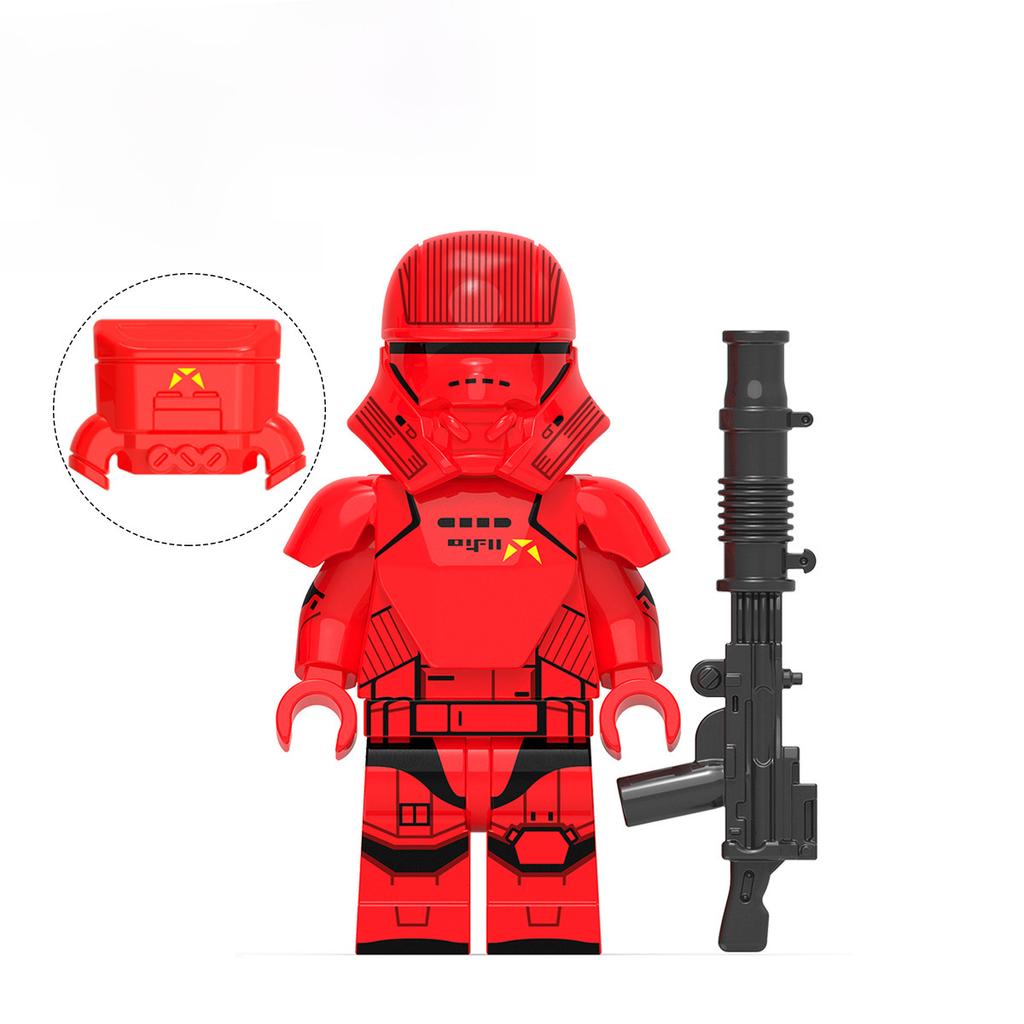 Star Theme Wars Movie Character Building Block Assembly Childrens Toy Doll