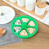 Triangle Sushi Mold 6 Grids Japanese Onigiri Maker Press Non-stick Rice Ball Mold DIY Sushi Maker Homemade Kitchen Tools