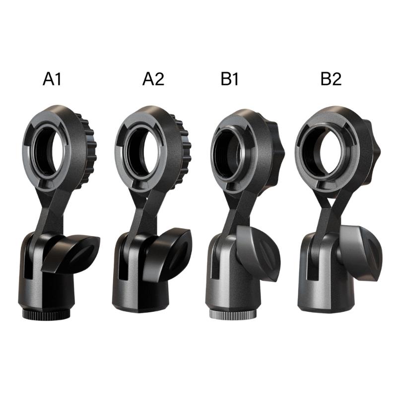 Metal Microphone Clip Microphone Shock Mount Bracket Holder Simple Stand Accessories Use Flexible Angle Adjustment