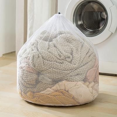 Mesh Laundry Bag with Drawstring Closure Heavy Duty Extra Large Laundry Bags for Travel, Storage, College,Dorm
