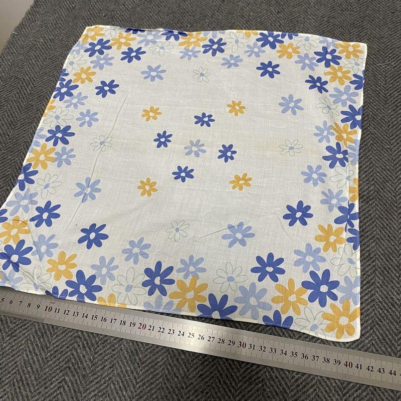 

Japanese Style Original Vintage Vintage Vintage Pure Cotton Hand Towel Women s Sweat Absorption Handkerchief Retro Art Floral Print Scarf Headscarf 5140