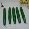 Lifelikes Artificial Cucumbers Simulations Fake Vegetable Photo Props Kitchen Decorations Kids Teaching Toy