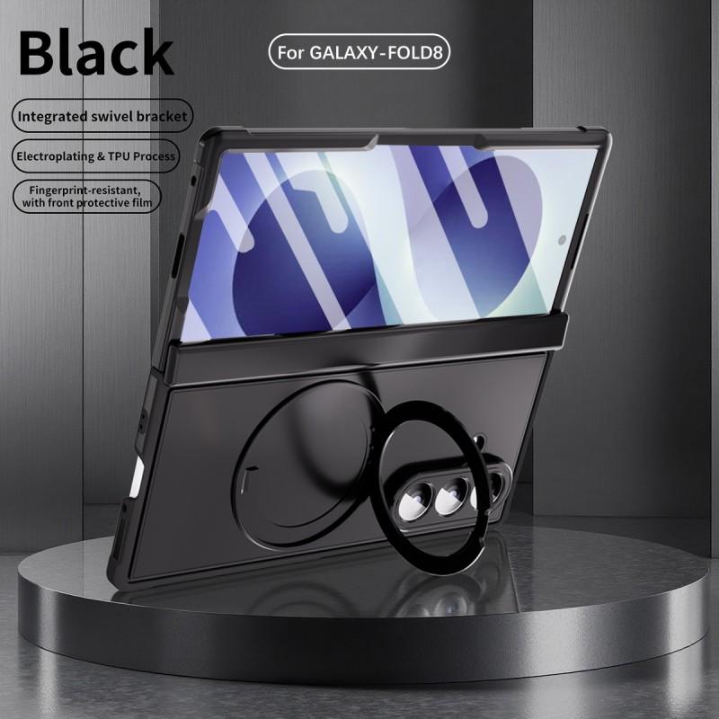 Magnetischer Aufsteck-TPU-Hülle Galaxy Z Fold 8 Ultra Vollabdeckung Stoßfest Galvanisierte Schutzhülle