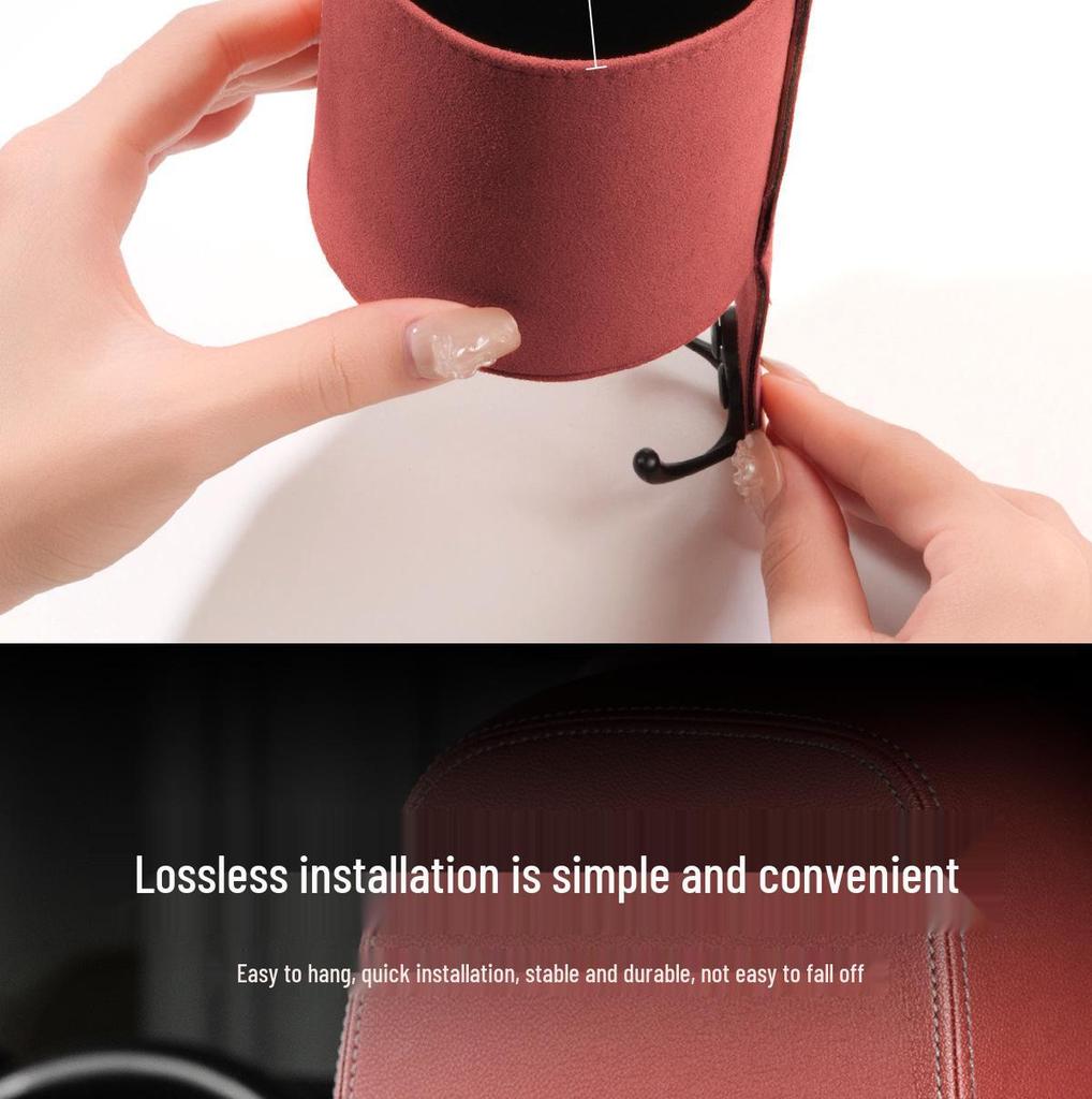 Porte-gobelet de voiture ORA: Compatible avec Chat Bon, Chat Ballet, Chat Blanc, Chat Noir; Comprend Porte-gobelet et Crochet pour sac de dossier de siège auto.
