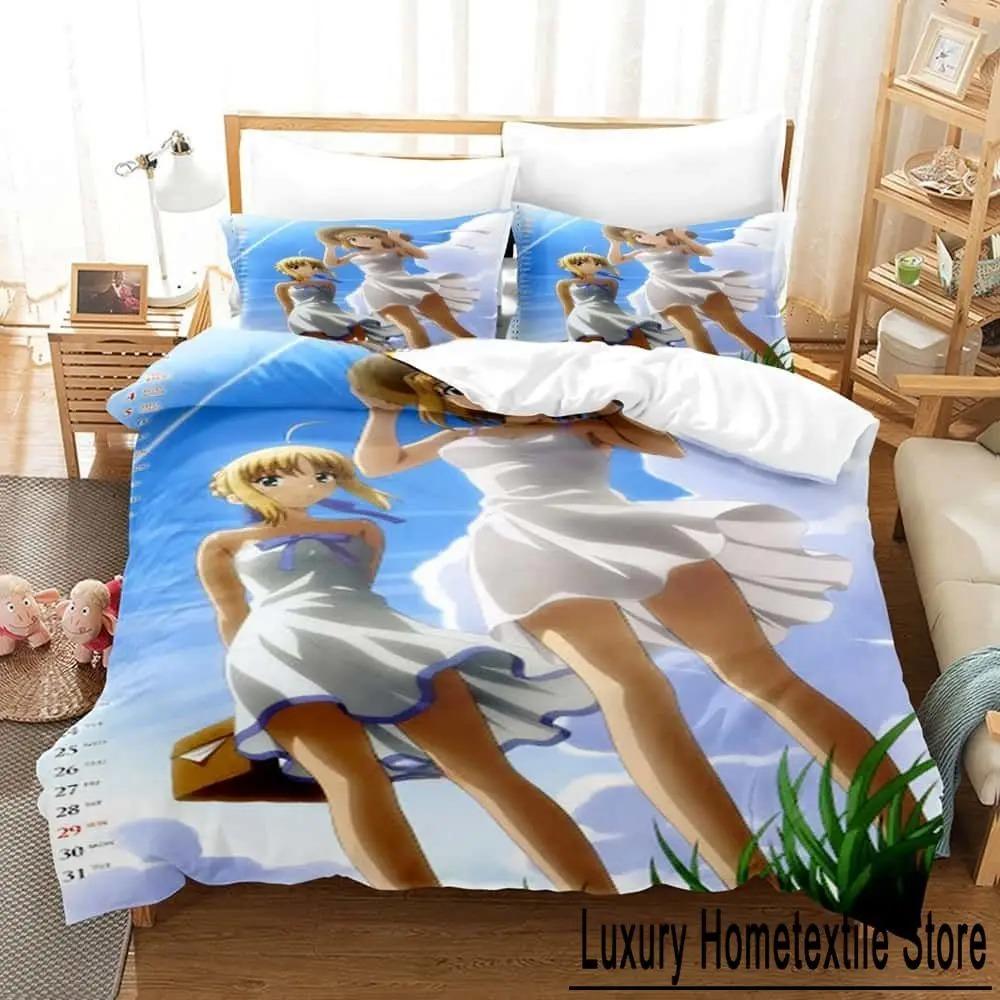 3D Anime Bed Sheet Set Carnival Phantasm Bedding Set Single Twin Full Queen King Size Bed Set Adult Kid Bedroom Duvet cover Sets