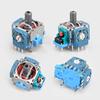 2Pcs Thumbsticks Wireless Replacement Parts Precise Controller Joystick Control Enhanced Control Sensitivity Analog