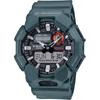 Casio G-Shock GA-010-2A Men's Watch Blue Analog Digital Waterproof Sports Timepiece