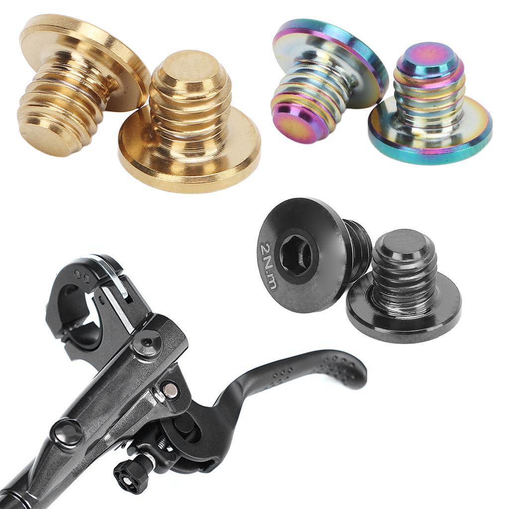 Whole Oil Cylinder Lid Bolts Good Workmanship Hydraulic Disc Brake Bolt Finely Polished for Bike Brake Lever