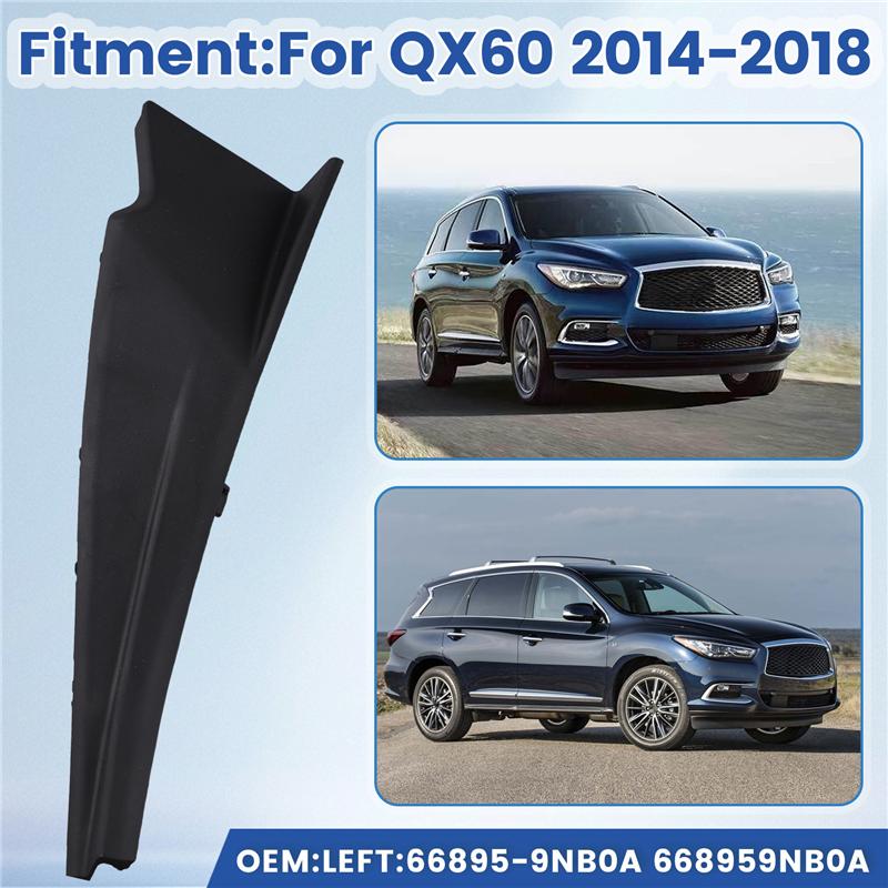 L10A Wiper Cowl Seal Cover Air Guide Front Fender Cover Trim For Infiniti JX35 QX60 14-18 Car