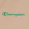 Champion Basic Long Sleeve Zip Cardigan with Embroidered Sand Women's Sweatshirt, Beige, CW-B003