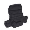 Lawn Mower Seat Cover 600D Oxford Cloth Rainproof Adjustable Tractor Seat Cover Protector for Outdoor Black