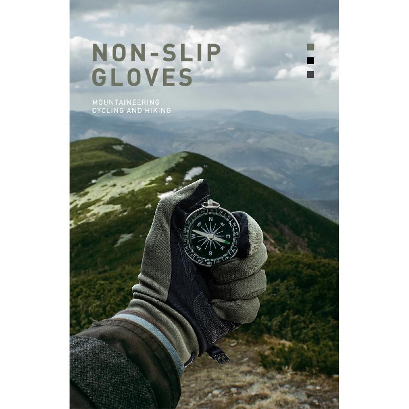 Naturehike Touch Screen Anti-skid Gloves Mountaineering Cycling Hiking Non-Slip Portable Gloves NH20FS032