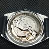 USED VINTAGE SEIKO 5 AUTOMATIC 6319A JAPAN MENS D/D BLACK WATCH 608k-a317318-9 SKU608k-a317318