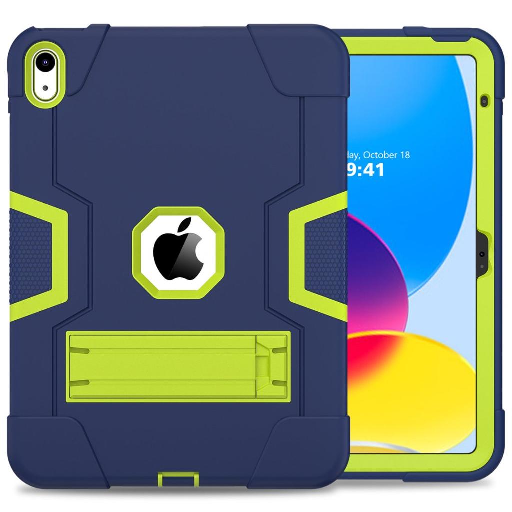 For Apple iPad 11th Generation Armor Stand Case Funda For iPad A16 11inch Airbag Shockproof Protective Shell Tablet Cover