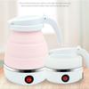 Electric Kettle Foldable Silicone Portable Water Kettle 1l Mini Small Water Boiler Camping Kettle