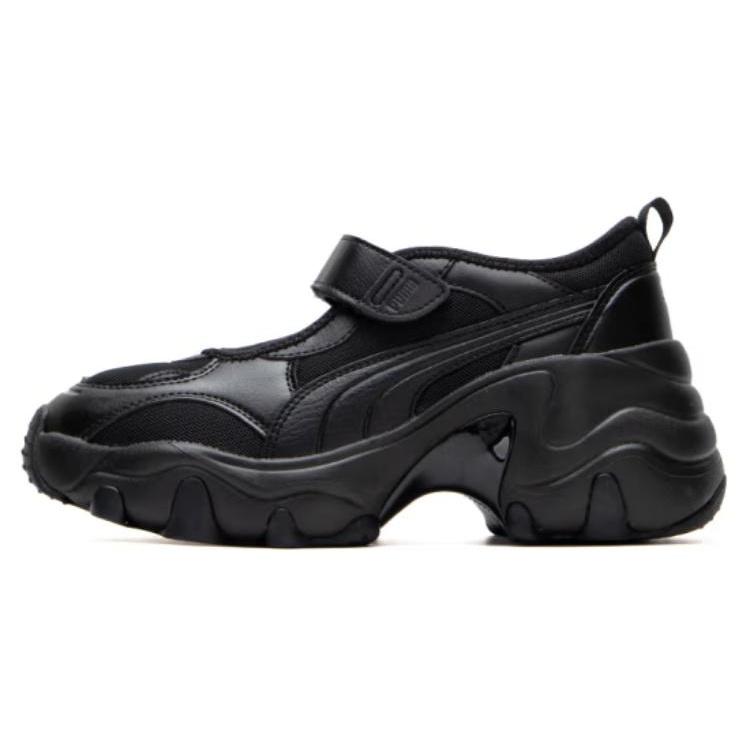(WMNS) PUMA Pulsar Wedge Sandals Black Women s 398677-02 EU 37