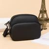 Leather Women's Bags New Trendy Fashion Soft Shoulder Messenger Bags First Layer Cowhide Big Stomach King Small Bag