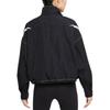 Nike Sportswear Swoosh Symmetrical Stand Collar Woven Jacket Women Outerwear Black DD5585-010
