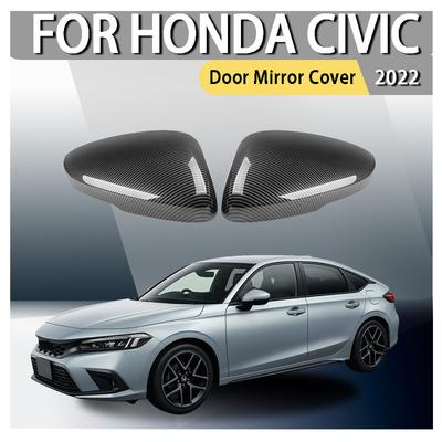 ABS Plastic Cars Accessories Car Upgrade Door Mirror Cover For Honda Civic  Car Decoration Car Rearview Accessories