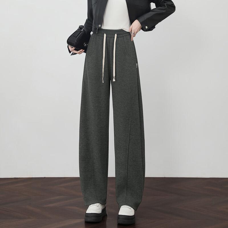 Demana Women's Winter Cloud Comfort High-Waist Relaxed Casual Pants