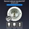 1pc E27 Remote Control Lamp Head Socket Lamp Base Wireless Smart Remote Control Lamp Holder Cap Intelligent Switch Accessories