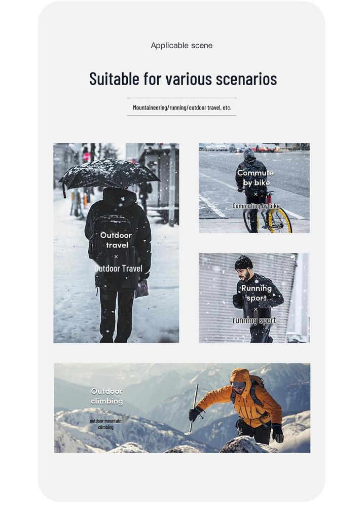 Unisex Touchscreen Winter Sports Gloves - Warm, Velvet-Lined for Running & Cycling