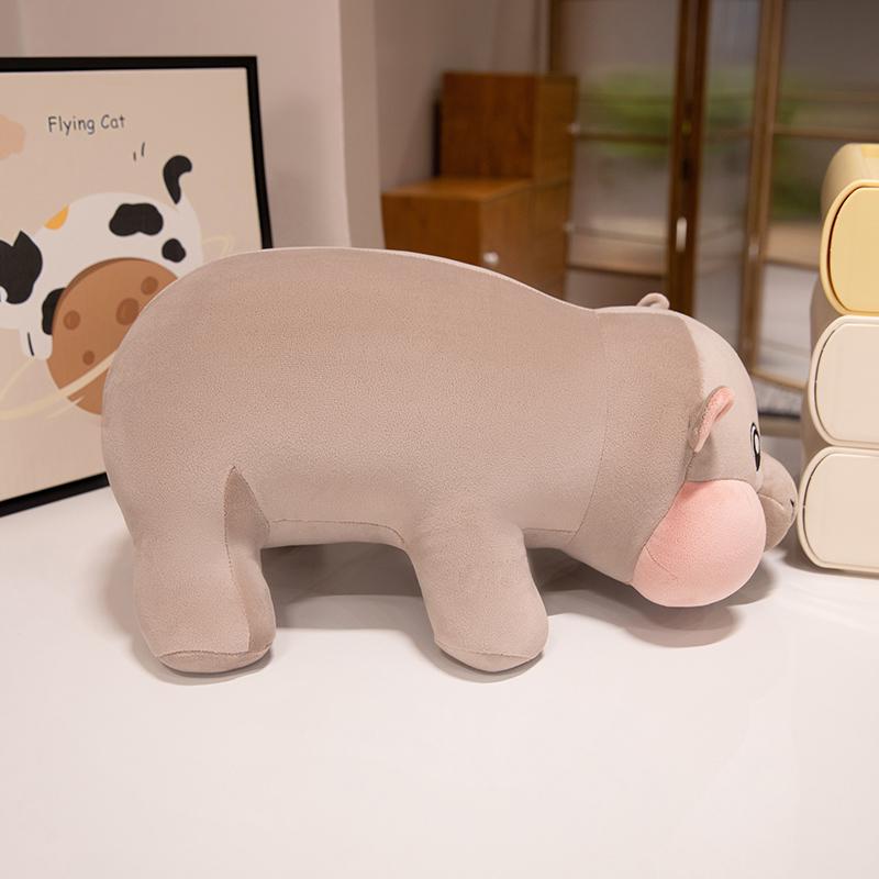 30/38CM Hipopotam Drăguț Gras cu Picioare Scurte Jucărie de Pluș Pluș Moale Hipopotam Kawaii Animal de Pluș Păpușă Decor Cameră Cadou Ziua Copiilor