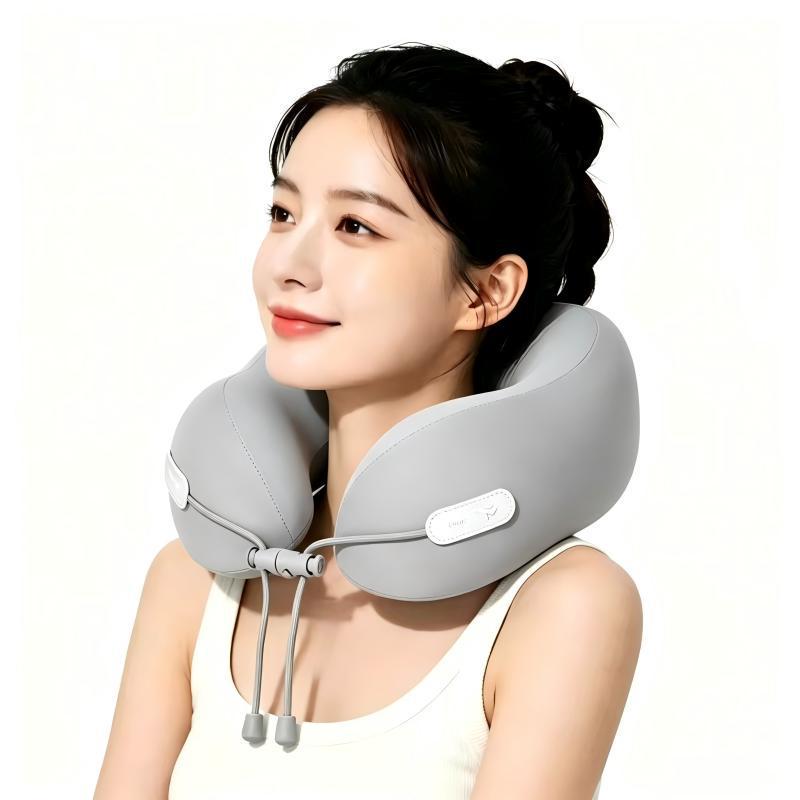 Portable Breathable U-Shaped Neck Pillow for Travel and Office