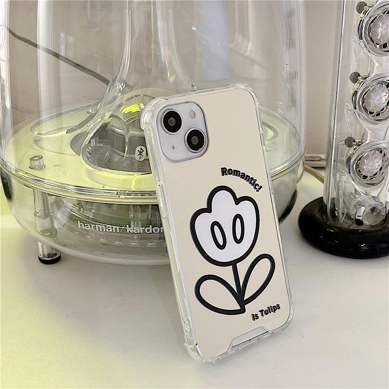 Zhitai Spiegelhülle für Apple iPhone 14 Pro Max/13, Kreatives Design für Huawei P60 & Honor 90