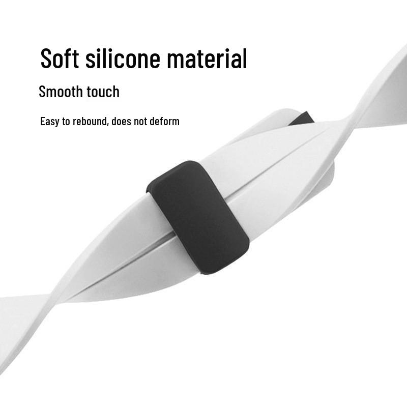 Universal Magnetic Silicone Strap for Huawei GT6 Pro, Samsung 8, Garmin, Xiaomi 20-22mm