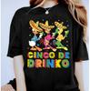 Disney The Three Caballeros Cinco De Drinko Shirt