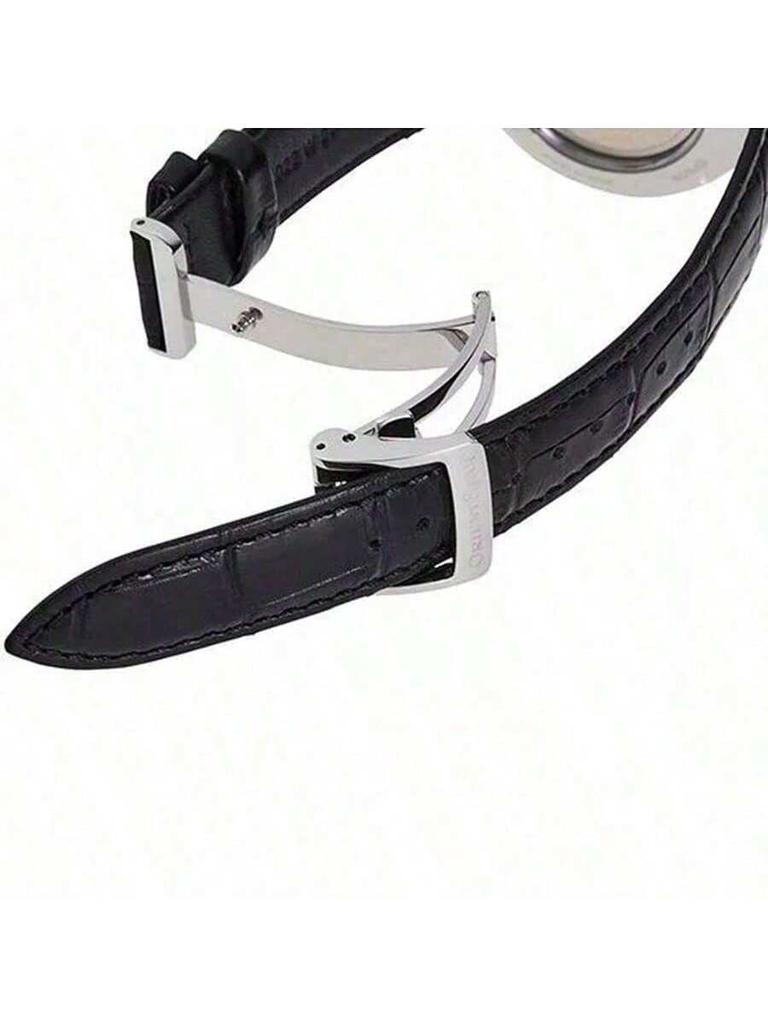 orient Heritage Men's Fashionable Genuine Leather Strap Mechanical Automatic Watch RE-AW0004S00B
