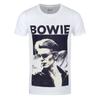 T-Shirt David Bowie Smoke Ufficiale Nuova Bianca