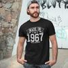MADE IN 1967 T-SHIRT - Birthday 60s Gift Dad Mom Funny Retro Year Birth Vintage Unisex T-Shirt
