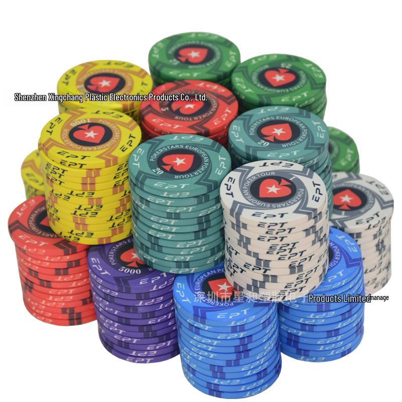 

Керамічні фішки для маджонгу Texas Hold em для карткових та шахових кімнат